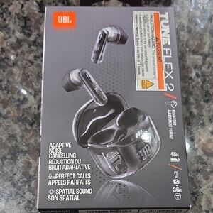 JBL Tune Flex 2 Earbuds - Black